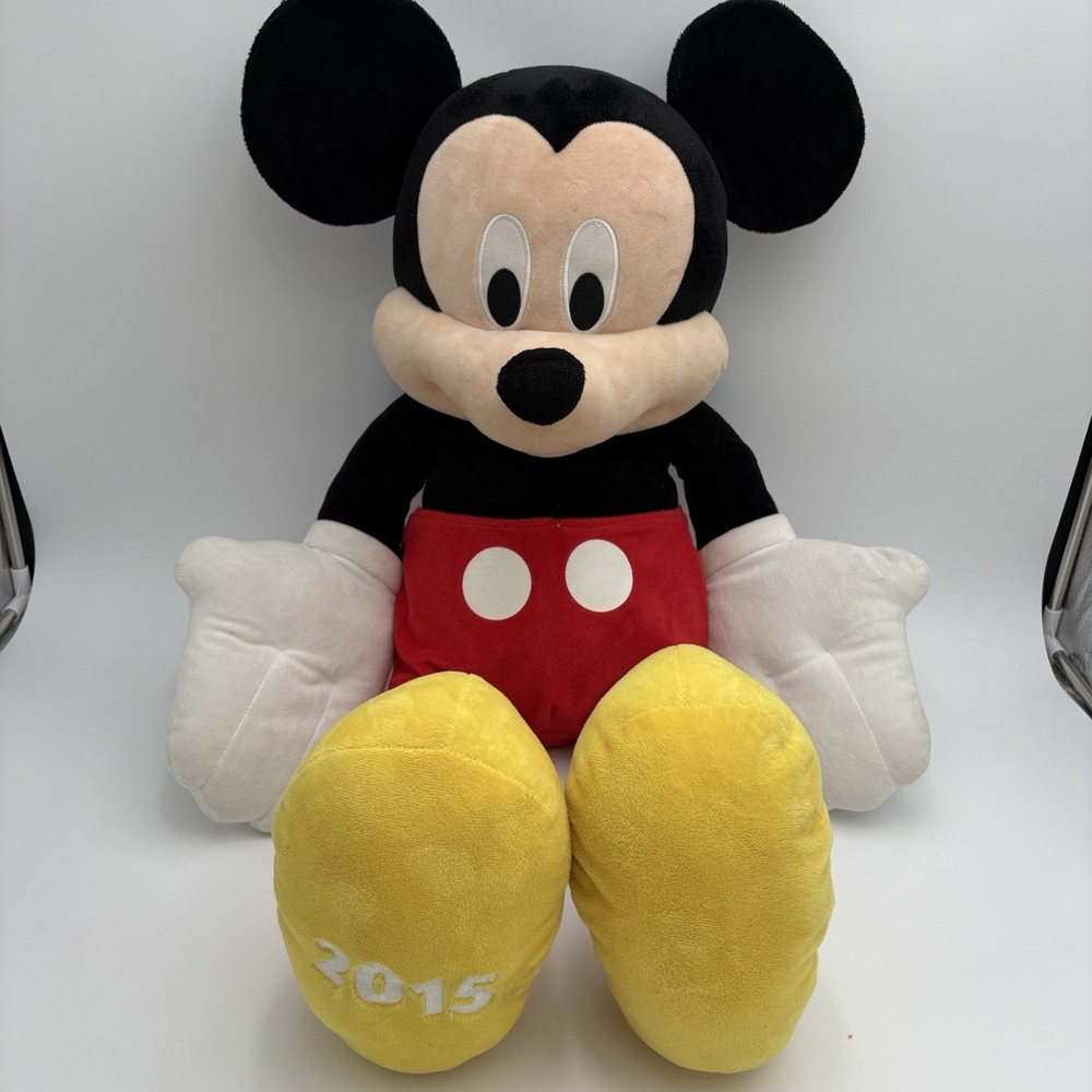 Disney Mickey Mouse Jumbo Plush Stuffed Animal Soft Toy 40 Inch Cuddly 2015